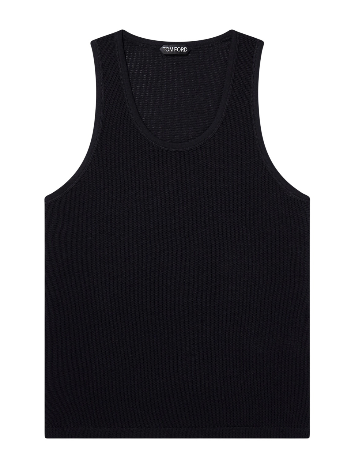 TOM FORD White Ribbed Tank Top TOM FORD