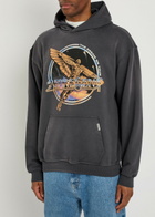 Represent Golden Tour Hooded Cotton Sweatshirt Grey
