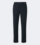 Giorgio Armani Waffle-knit straight pants