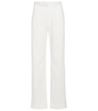 Deveaux New York - Cleo high-rise straight pants