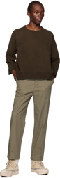 visvim Brown Ultimate Jumbo Sweatshirt