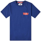 Junya Watanabe MAN x Levi's T-Shirt in Navy