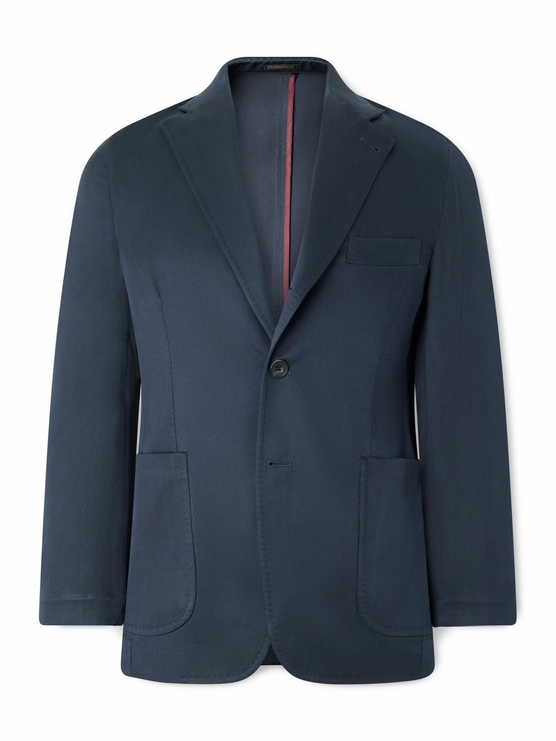 Rubinacci - Silk-Twill Blazer - Blue