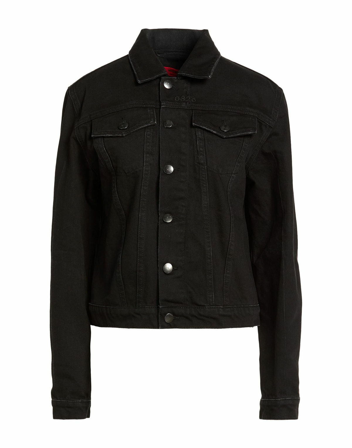 032c Womens Denim outerwear in Black