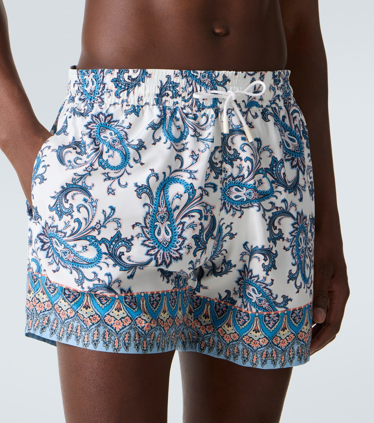 Etro Paisley swim trunks