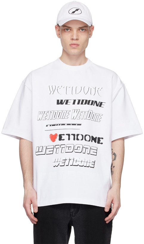 Photo: We11done White Printed T-Shirt