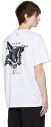 Wooyoungmi White Butterfly T-Shirt