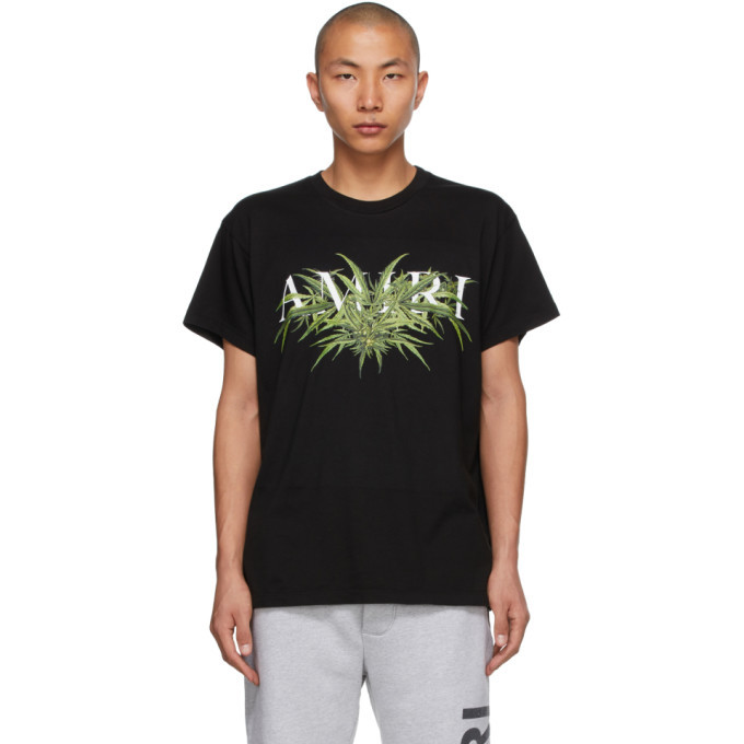 Photo: AMIRI Black Cannabis Diagram T-Shirt