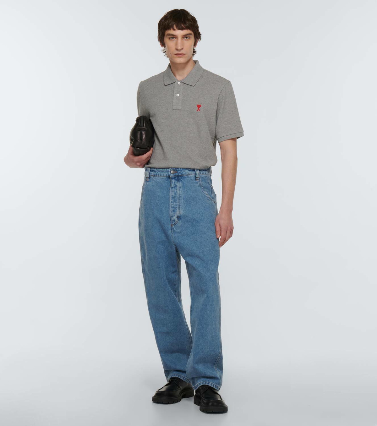 Ami Paris Ami de Coeur polo shirt