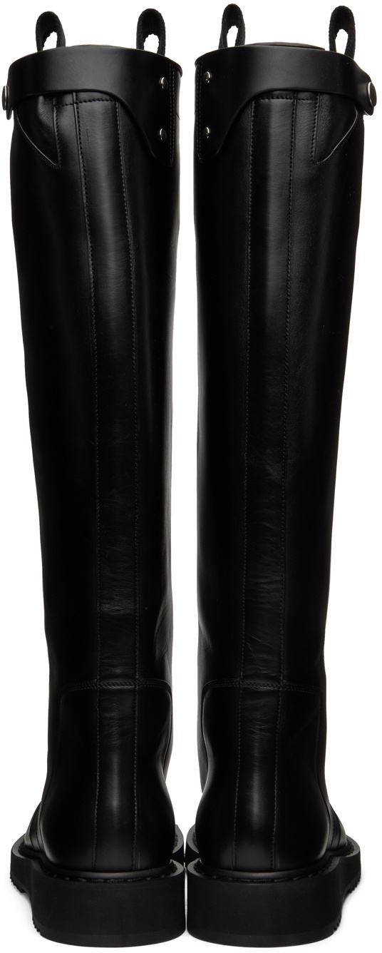 Rick Owens Black Anthem Jack Boots