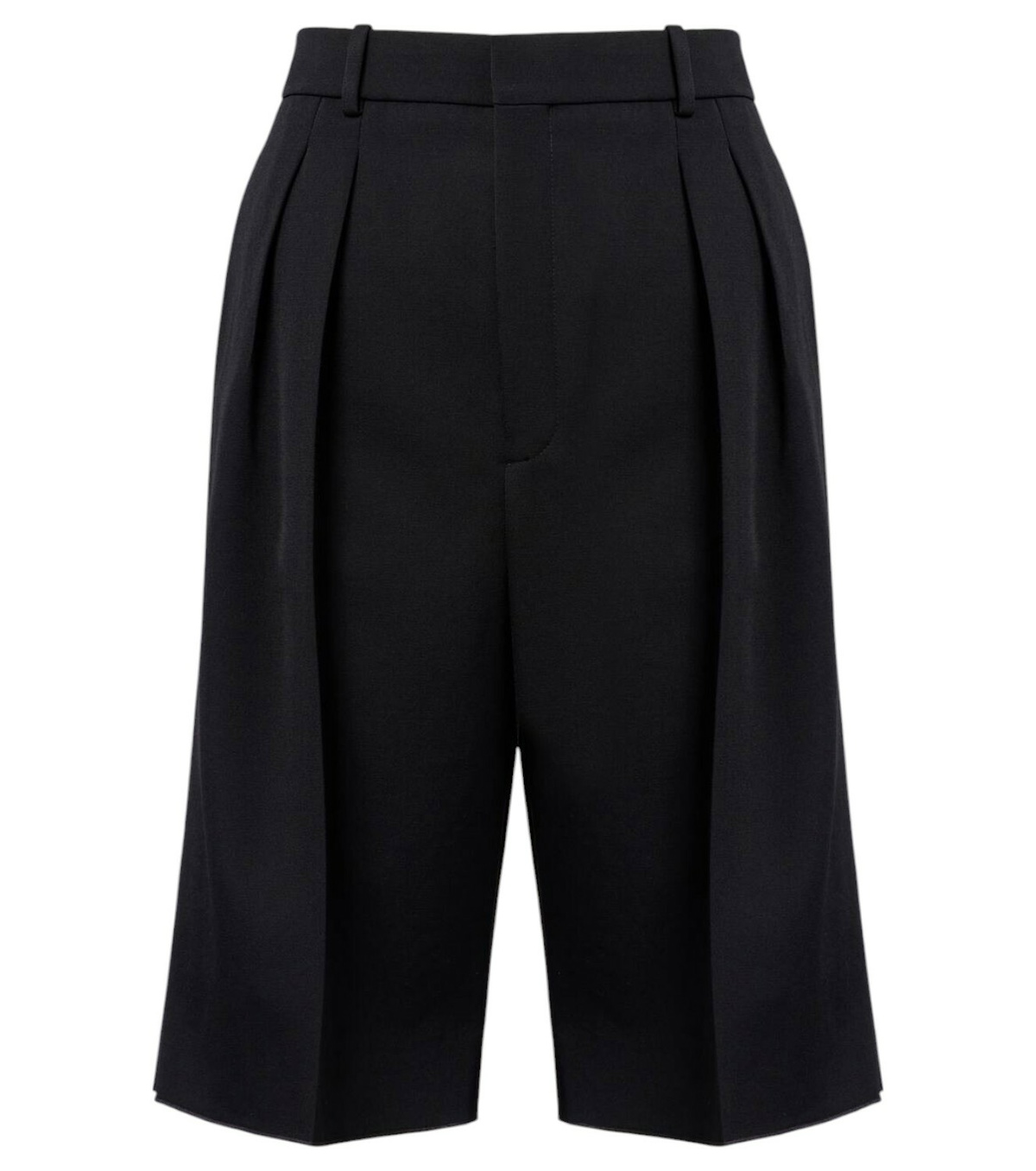 SAINT LAURENT - saint laurent paris レザーショートパンツ
