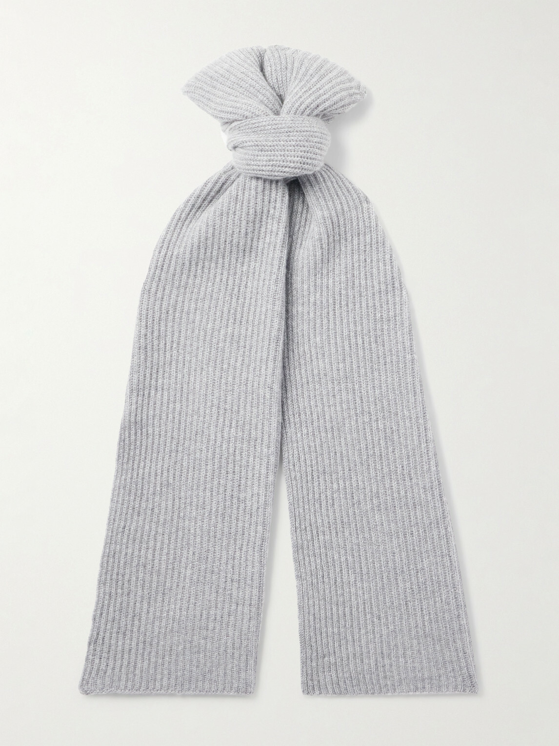 Mr P. - Ribbed Cashmere Scarf