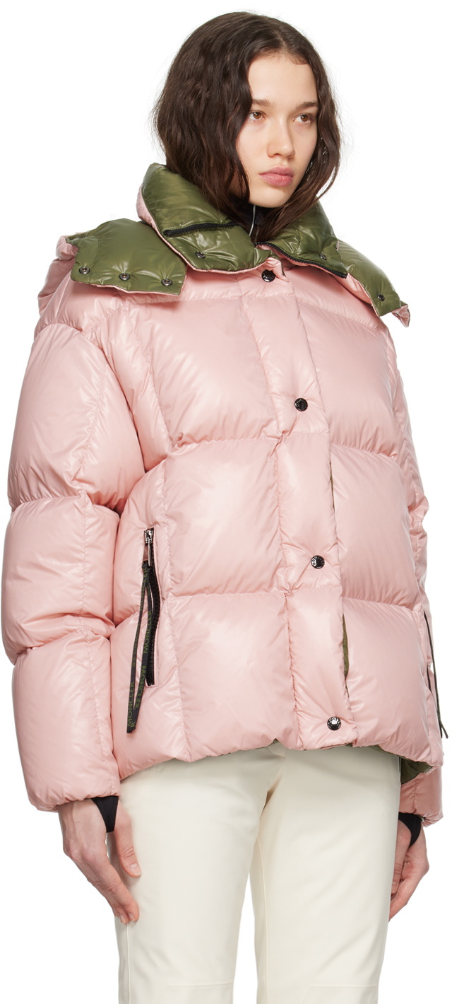 Moncler Pink Parana Down Jacket Moncler