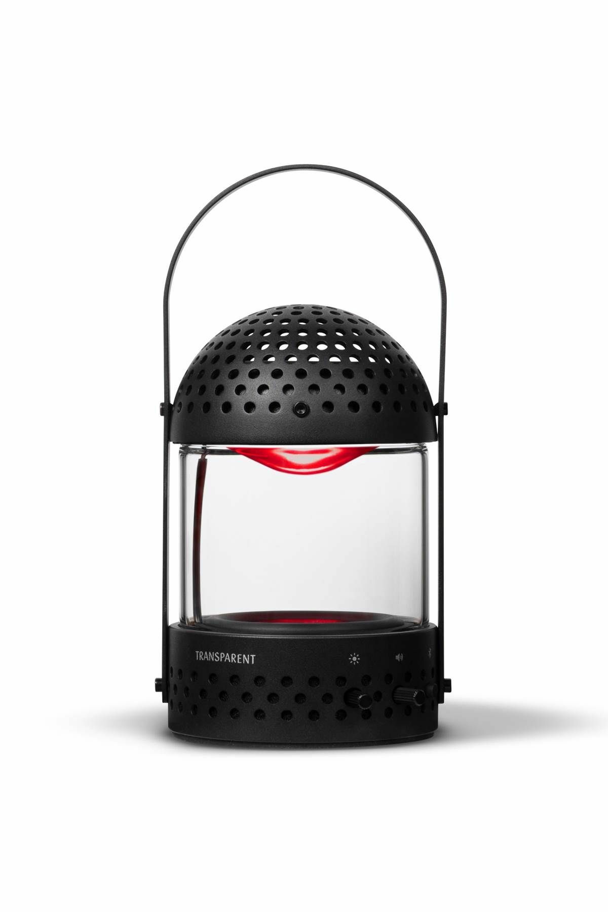 TRANSPARENT light speaker Black
