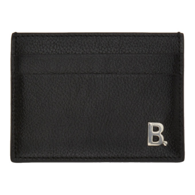 Photo: Balenciaga Black B. Cardholder