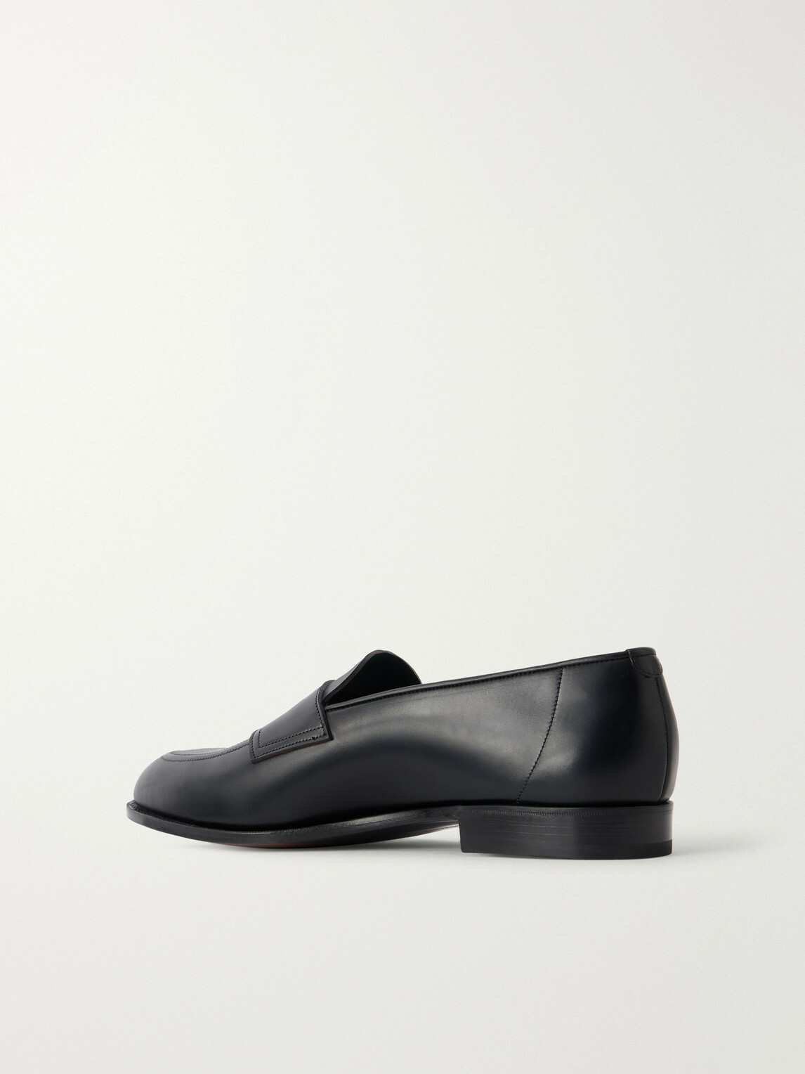 Edward Green - Piccadilly Leather Loafers - Black