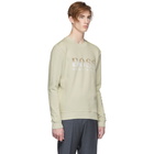 Boss Beige Weaver Logo Sweatshirt