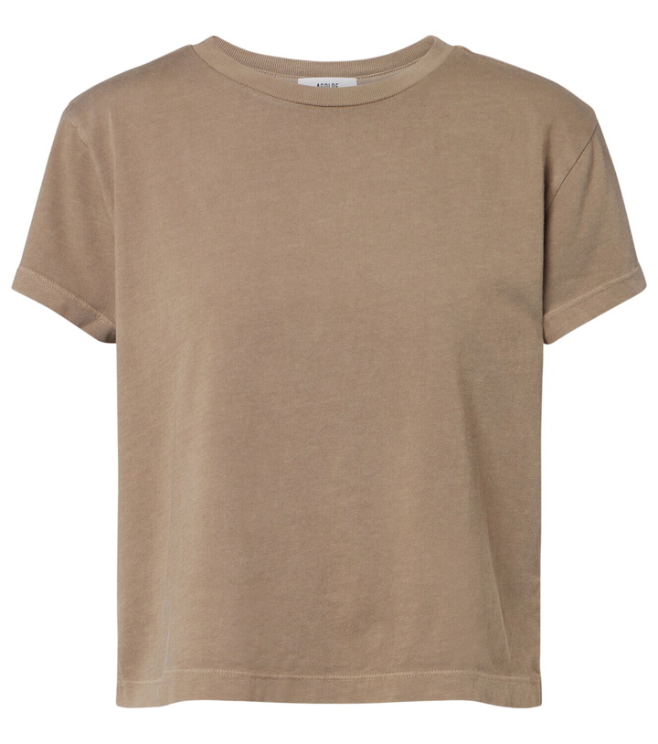 Photo: Agolde Adine cotton jersey T-shirt
