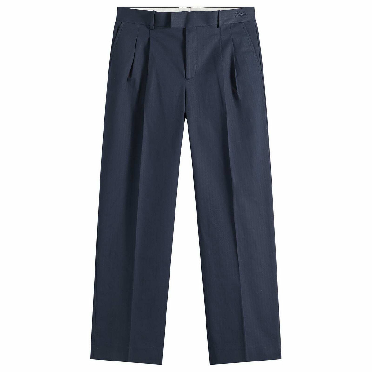 Drôle de Monsieur Men's Golfer Cotton Pants in Navy