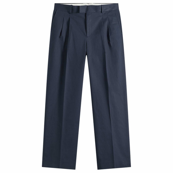 Photo: Drôle de Monsieur Men's Golfer Cotton Pants in Navy
