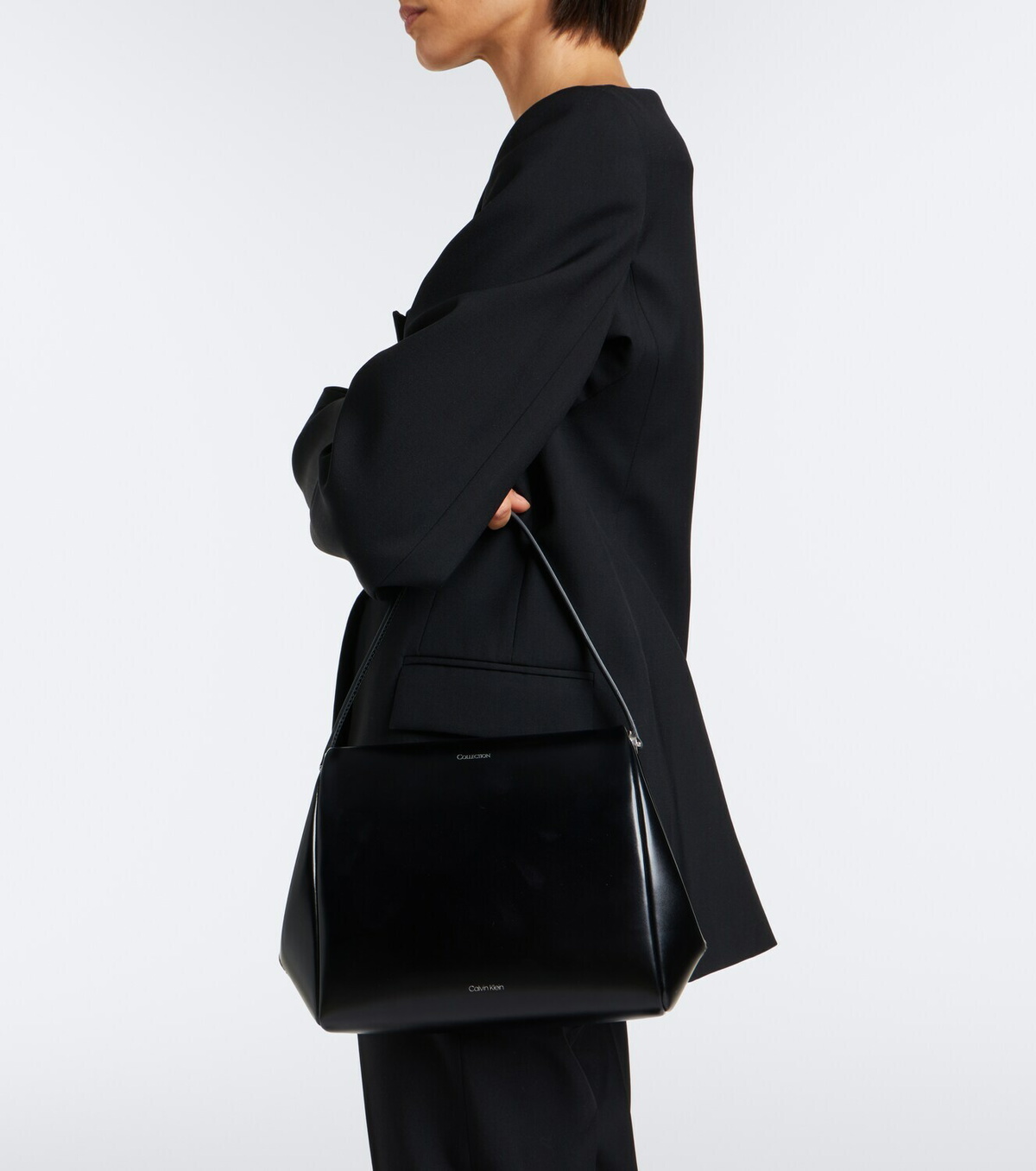 Calvin Klein Collection Tina Small leather shoulder bag