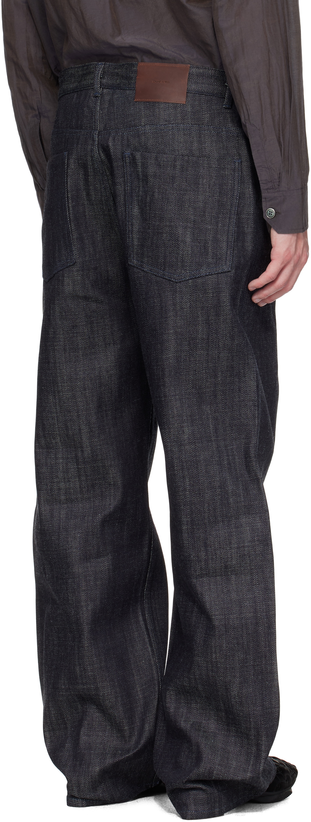 Omar Afridi Blue Raw Denim Jeans