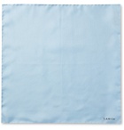Lanvin - Silk-Twill Pocket Square - Blue