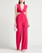 Semicouture Womens Jumpsuit in Magenta