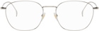 Gucci Silver Round Glasses