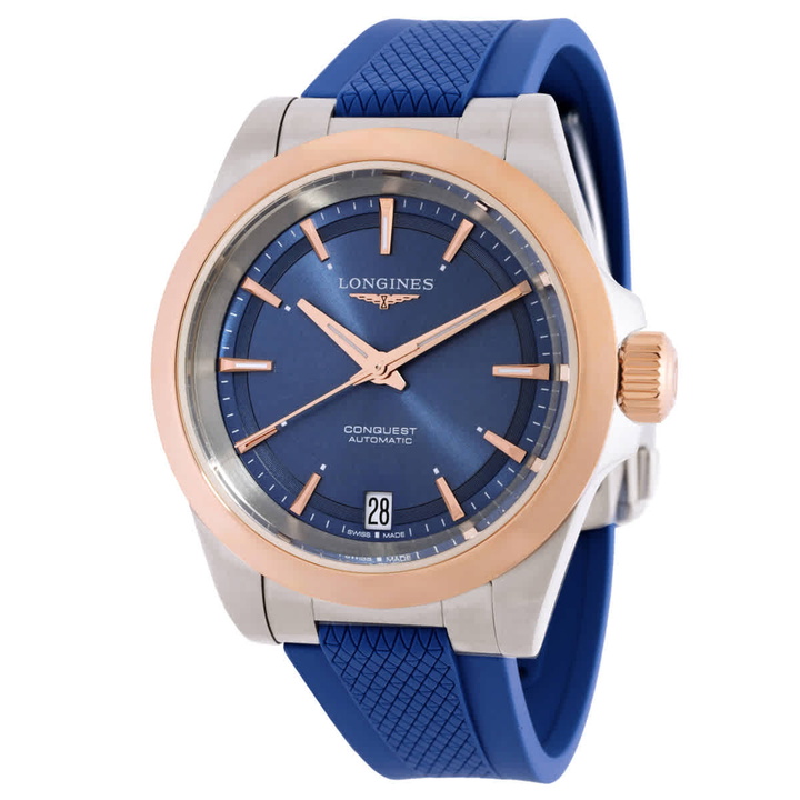 Photo: Longines Conquest Automatic Blue Dial Watch L3.430.5.92.9