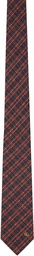 Gucci Red Check Tie