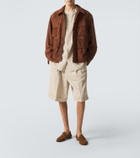 Jacquemus Pastro linen-blend Bermuda shorts