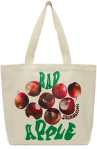 JW Anderson Off-White Apple Print Tote