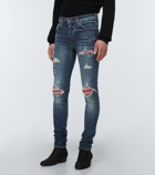 Amiri - Distressed skinny jeans