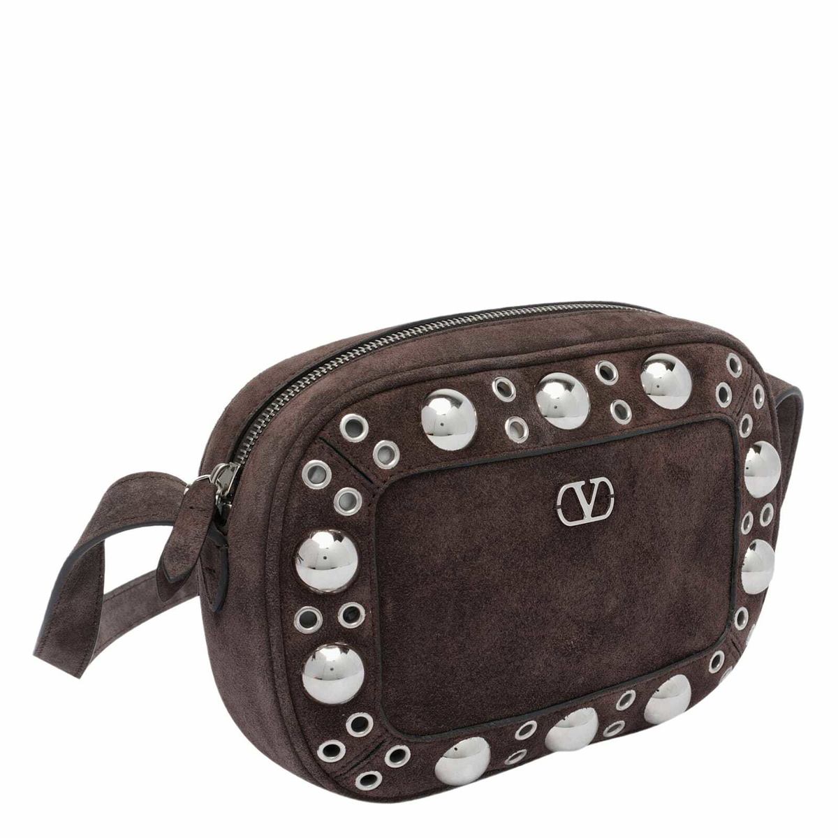 Valentino Garavani Men Suede Nellcote Crossbody Bag