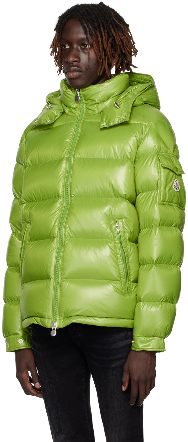 Moncler Green Maya Down Jacket Moncler