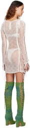 Isa Boulder SSENSE Exclusive White Minidress & Lingerie Set