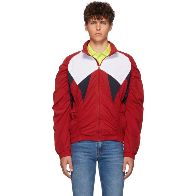 Photo: Martine Rose Red Ruched Track Jacket