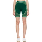 Casablanca Green Seamless Shorts