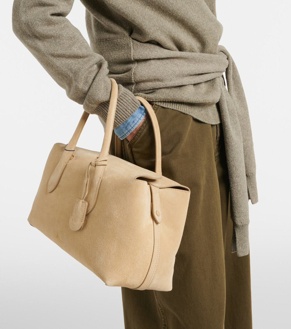 Polo Ralph Lauren Suede shoulder bag