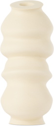 Los Objetos Decorativos Off-White Movement Candle Holder