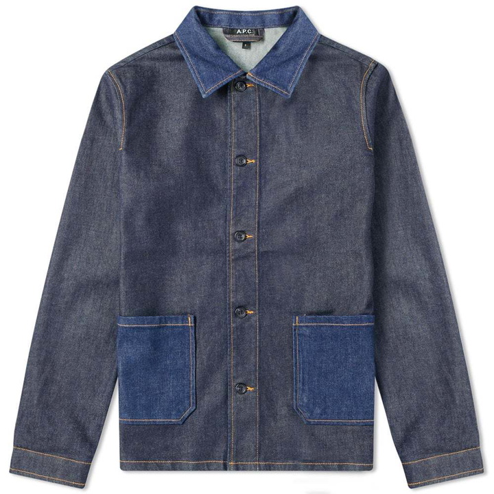 Photo: A.P.C. Mathis Denim Chore Jacket