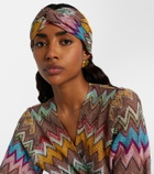 Missoni Zigzag lamé headband
