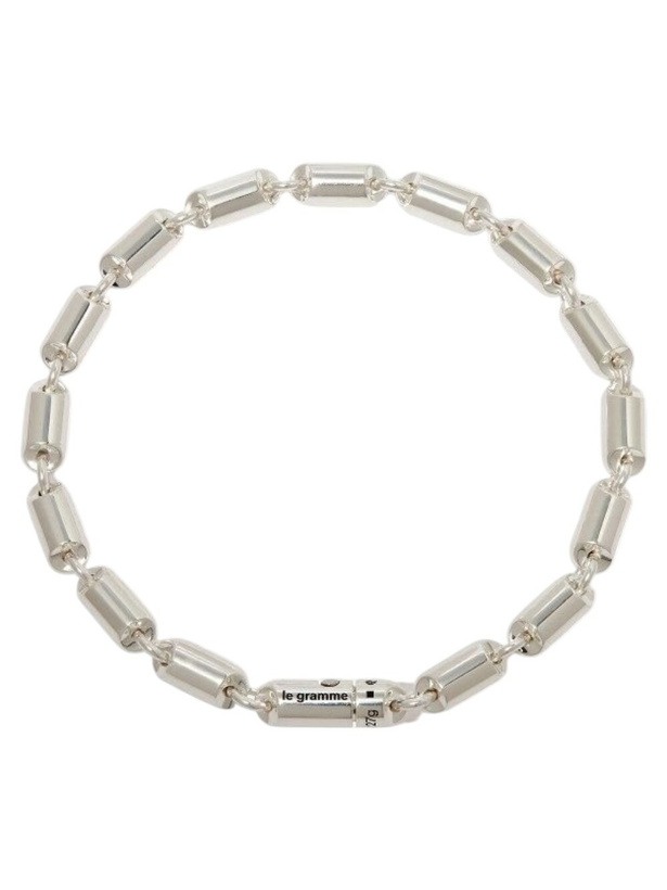 Photo: Le Gramme Polished Capsule Bracelet