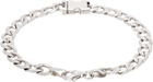 Alan Crocetti Silver Unity Curb Chain Bracelet