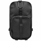 Rains Men's Trail Rucksack in Black