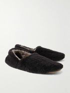 Mr P. - Shearling Slippers - Brown