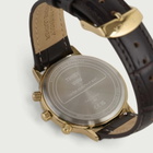 Timex 1990 Moon Phase & Calender Dial Watch in Gold/Brown