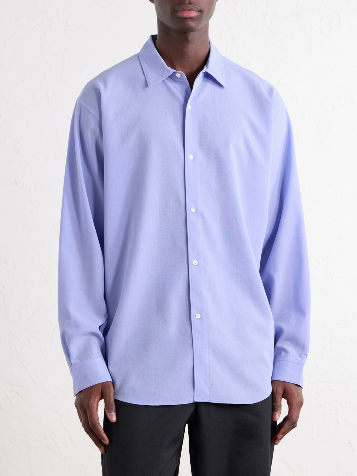 Goldwin - Wool-Fresco Shirt - Blue