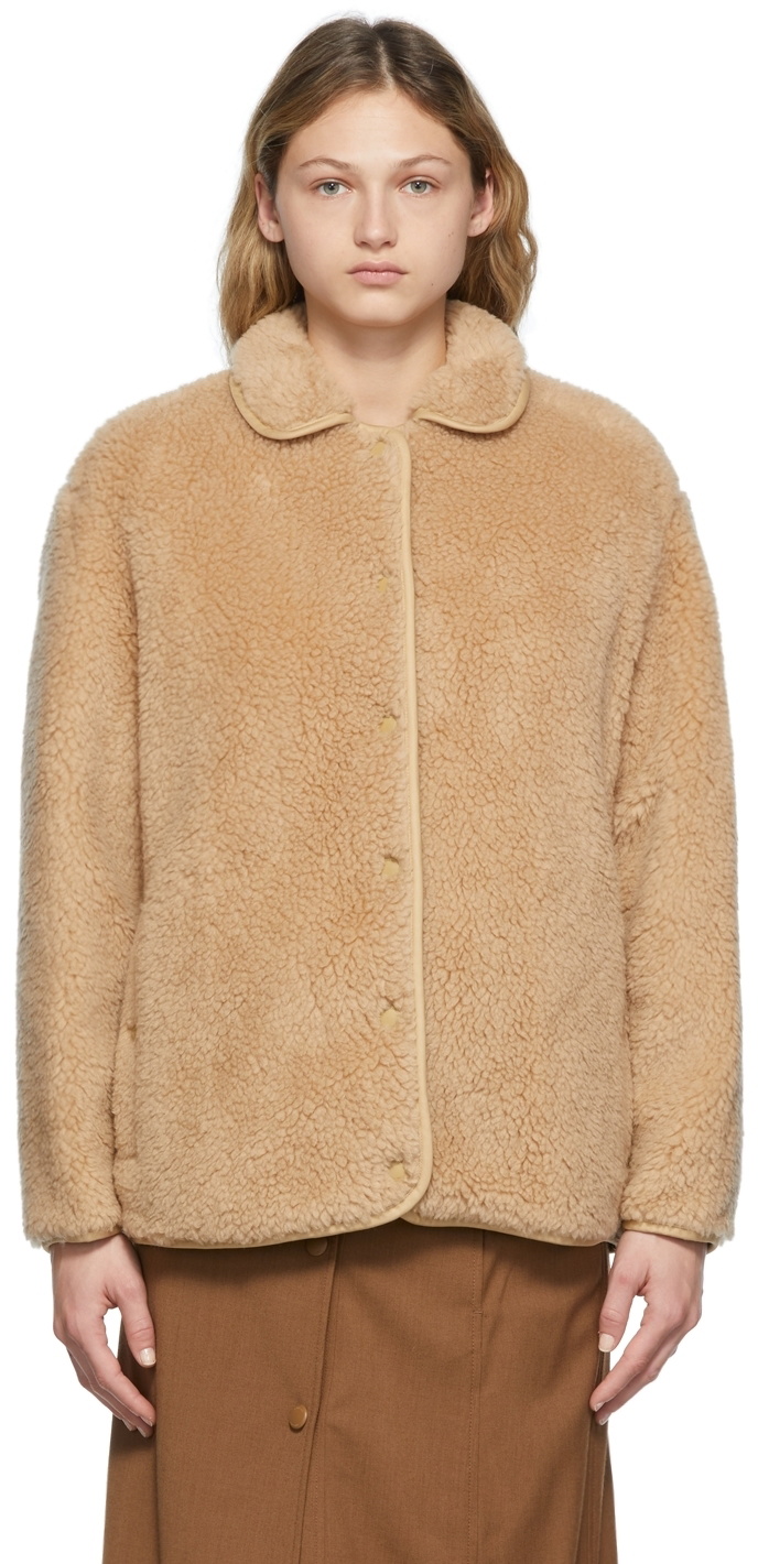 Burberry Teddy Fleece Jacket with Hood and EKD